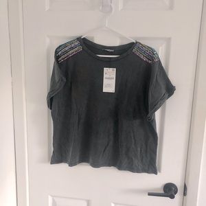 Zara Sequin T-Shirt